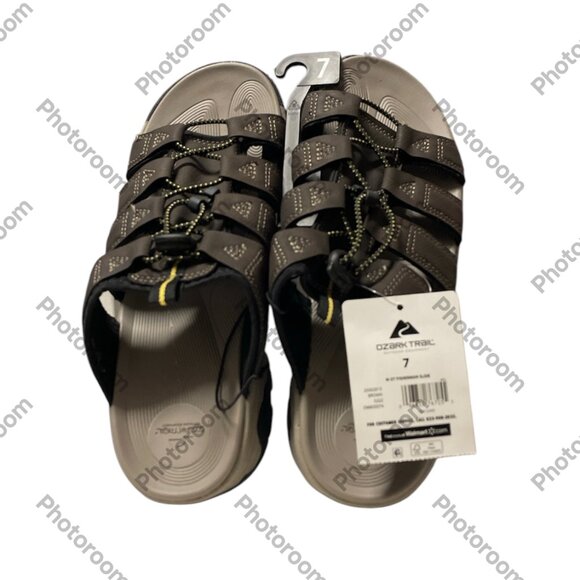Men's OT fisherman Slide, Ozark Trail, 7, Brown, NWT - Picture 4 of 6